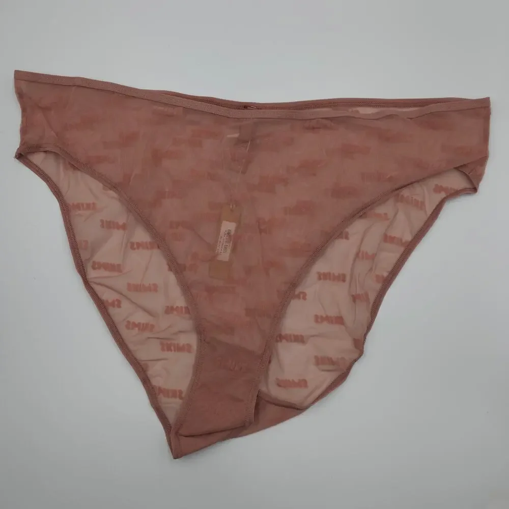 Skims Bundle of Three Panties Boy Short Cheeky Brief Dipped Thong Size 4X